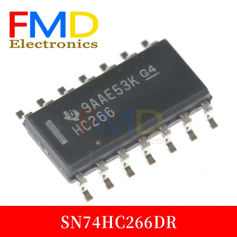 5PCS/LOT New agent SN74HC266DR SN74HC266D silk-screen HC266 SOP - 14 logic chip