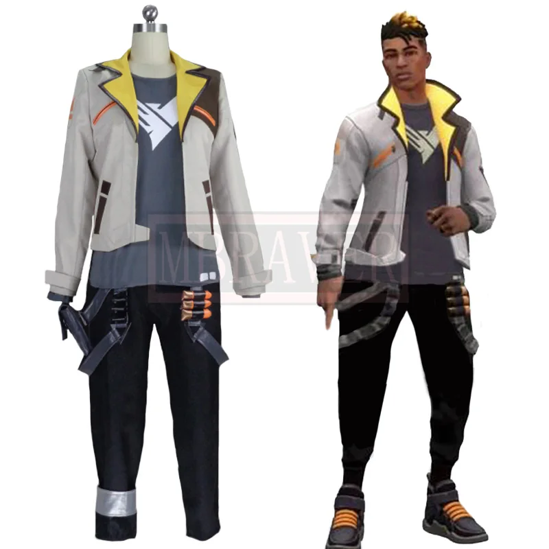 Game Valorant Phoenix Cosplay Costume Cos Halloween Christmas Party Uniform Costom Made Any Sizes