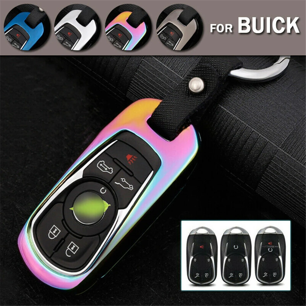 For Buick Envision Encore OPEL Astra GL6 Regal Sportback Zinc Alloy Smart Remote Car Key Protector Case Cover Holder Accessories