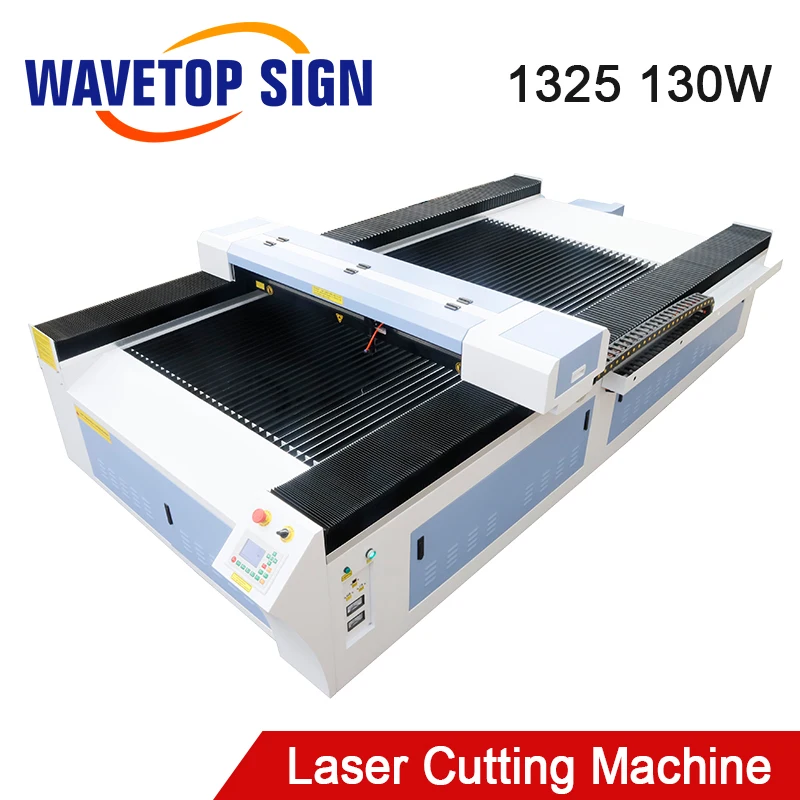 WaveTopSign 1325 130w Co2 Laser Cutting and Engraving Machine Cutting Area 300x2500mm Trocen ruida Reci Laser tube S&A Chiller