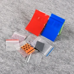 Cute Design Printed 100pcs 3x4cm Self Sealing Clear Bag Mini Zip Lock Jewelry Pouches Plastic Bags Packaging Candy Gift Sachet