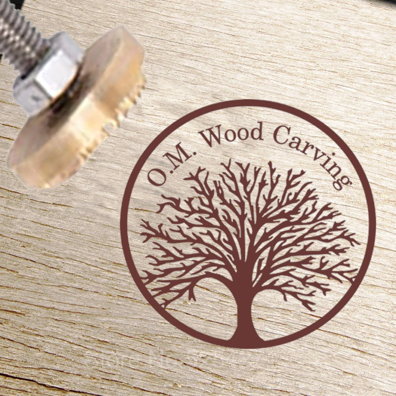 Custom business logo Branding Iron for woodworking ， steak brand iron ， handcrafrs gift for