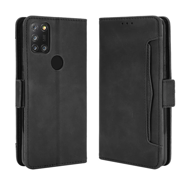 Suitable for Alcatel 3X 2020 leather wallet protective sleeve 3X 2019 multi-card luxury non-slip shockproof mobile phone case