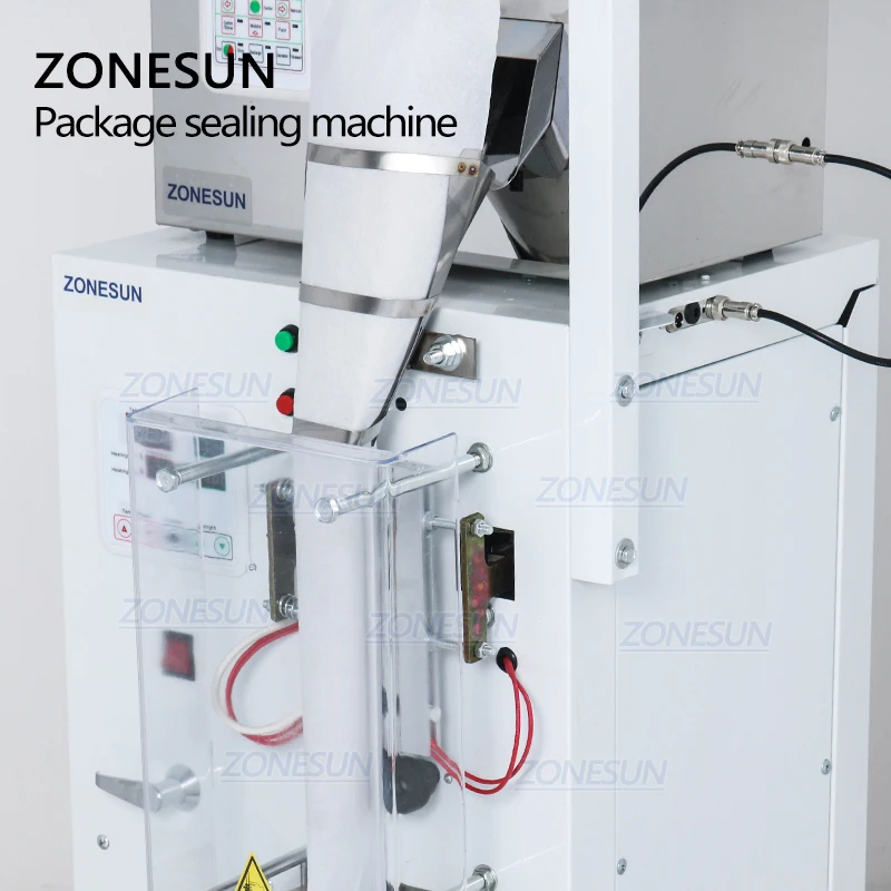 ZONESUN Automatische 2-50G Trockenen Und Massiven Power Füllung Hardware Mutter Automatische Pulver Tee Surge Abdichtung Verpackung Maschine