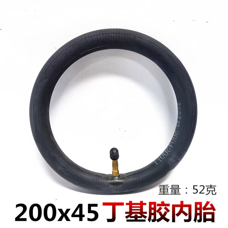 8 Inch Stroller Tire 200x45 Inner and Outer Pneumatic  200x30/45  Tube for Electric Scooter Rear Wheel Accessory