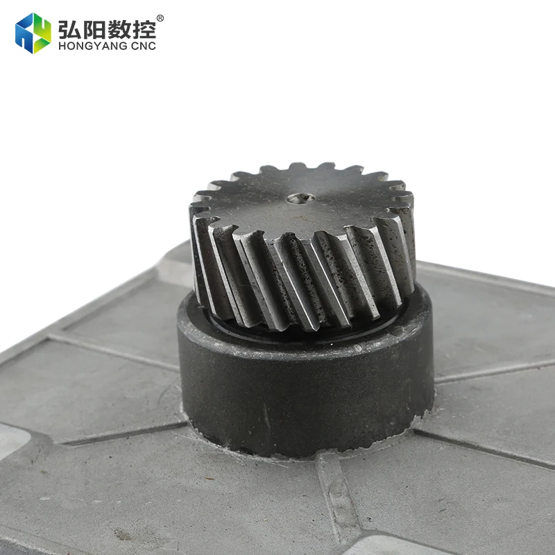 Imagem -06 - Dentes Helicoidal Gear Box Módulo Ratio 1:5 Redutor Esquerda Oblíqua em Linha Reta Kit Completo Correia Dentada Cnc Router Stepper Motor 1.25 1.5