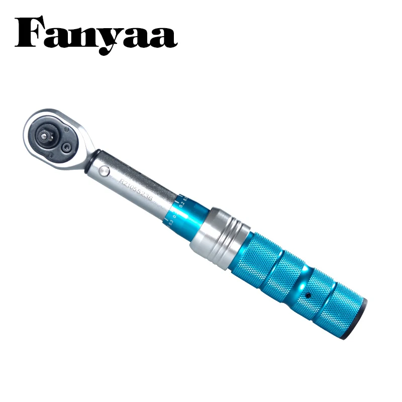 Fanyaa Mini 1/4 Inch Ratchet Wrench Scale Measuring Torque 5Nm 20Nm 5-25Nm 1/4 Square Drive Bike Motorcycle Repair Bolts Spanner