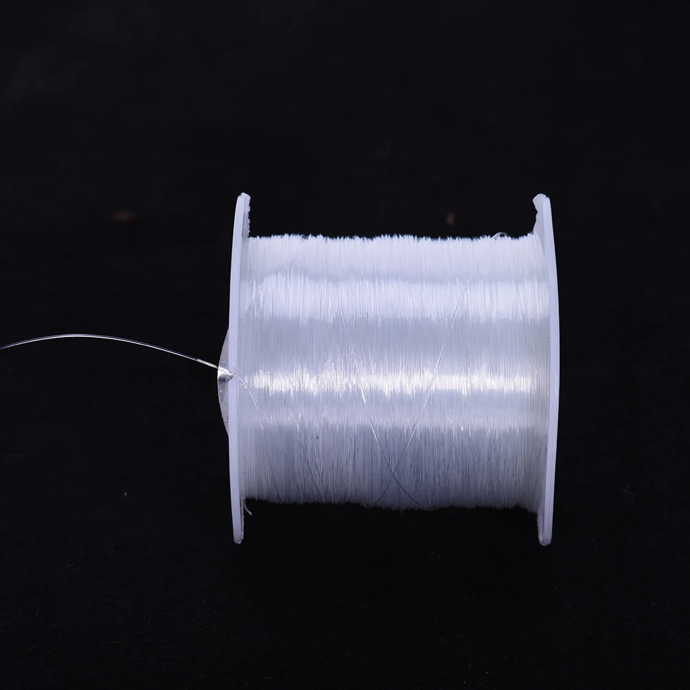 10mRoll DIY Transparent Nylon Sewing Thread Craft Beading Rhinestone Thread Line Cord Wedding Shoes Clothing Materials landmark