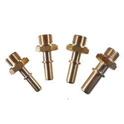 3pcs SAE10 SAE12 3/8 5/16 Car Male End With Screw Connector Customize Brass Fitting SCR System Metal Fuel Urea Quick Coupling
