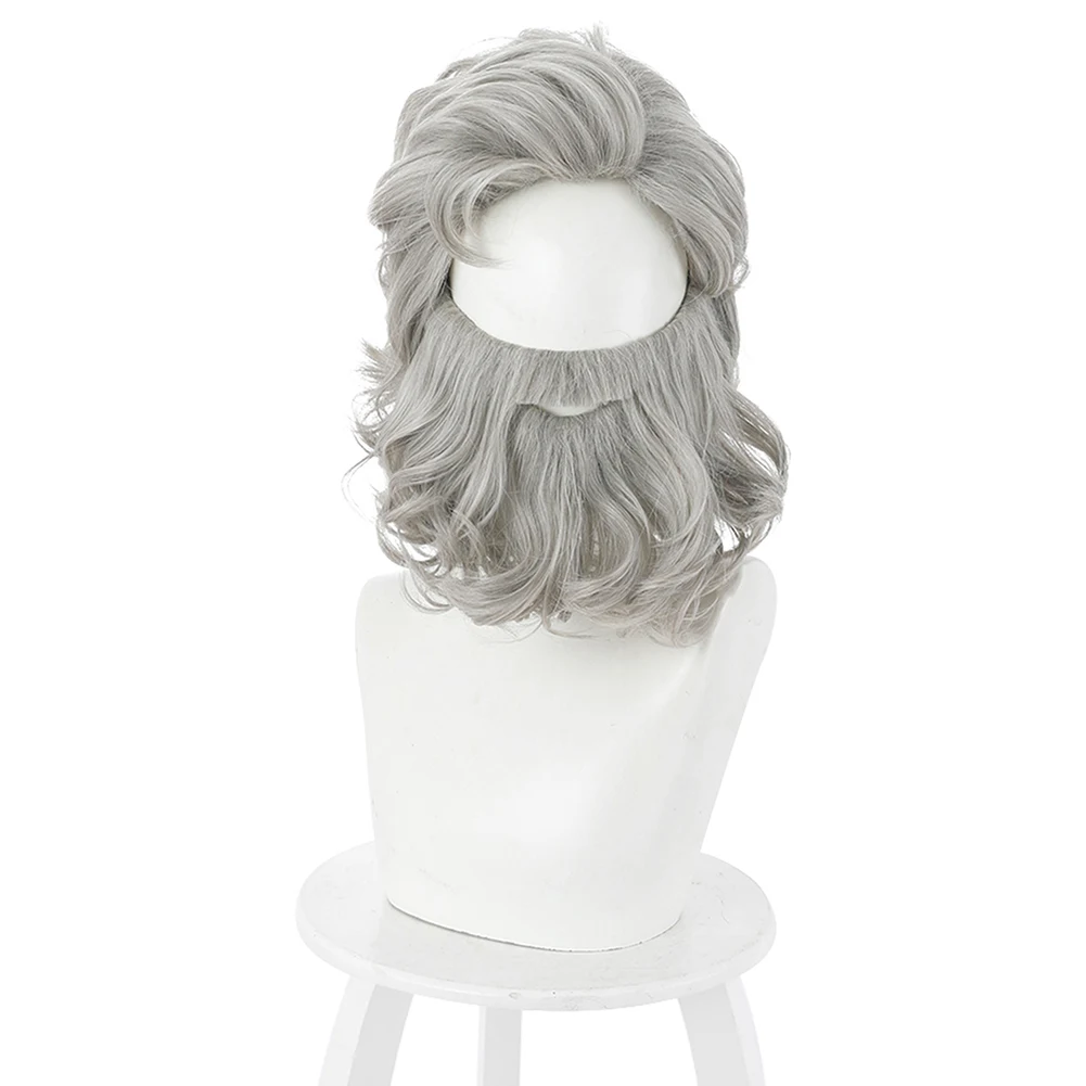 

The Christmas Chronicles 2 Santa Claus Cosplay Wig Heat Resistant Synthetic Hair Carnival Halloween Party Props Girl Gift