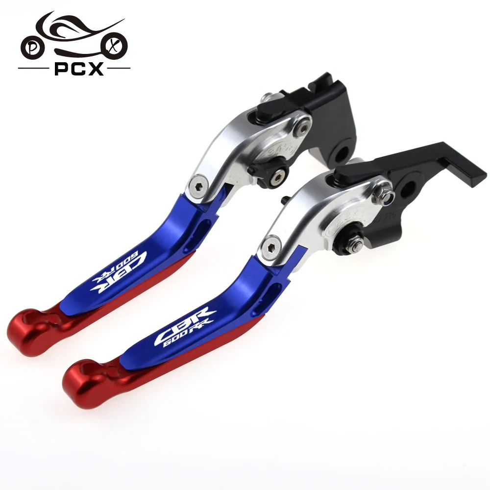 For HONDA CBR600RR CBR 600RR 2003 2004 2005 2006 Motorcycle CNC Billet Aluminum Adjustable Folding Extendable Brake Clutch Lever