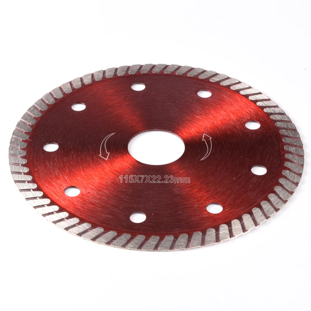 Disc Grinder Wheel 105 115 125mm Segment Diamond Saw Masonry Angle Grinder Cutting Porcelain Tile Blade Disc Wheel Marble Turbo