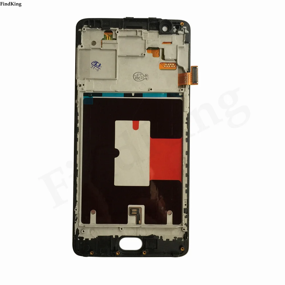 

For One Plus 3 / 3T LCD Display For OnePlus 3 3T A3000 A3003 A3010 LCD Display +Touch Screen Digitizer Assembly With Frame