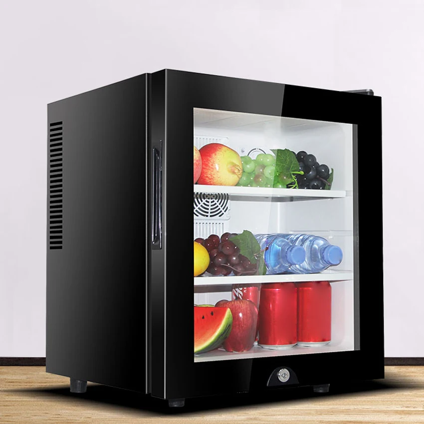 

30L Mini Refrigerator Household Single Door Wine Milk Food Cold Storage Home Cooler Dormitory Freezer Fridge LBC-30AA 220V/50hz