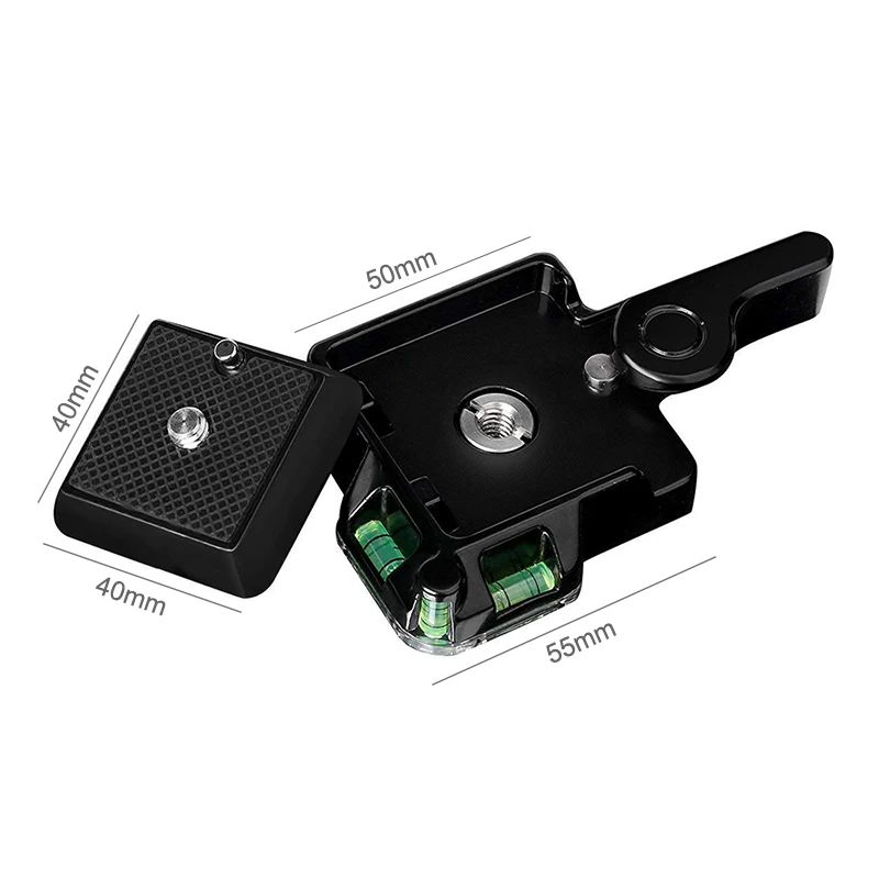 عالية الجودة QR-40 العالمي سبائك الألومنيوم سرعة الافراج المشبك ترايبود QR لوحة محول DSLR كاميرا التصوير التبعي