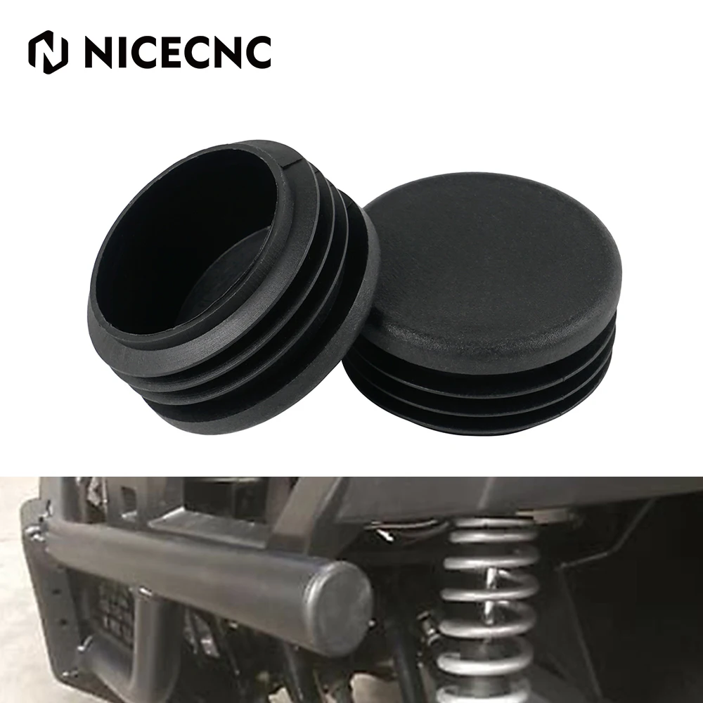 

NICECNC Front Bumper End Cap Plug For Polaris General 1000 Ranger 400 500 570 700 800 900 ETX EV HST TM OEM 5434191 5432848-070