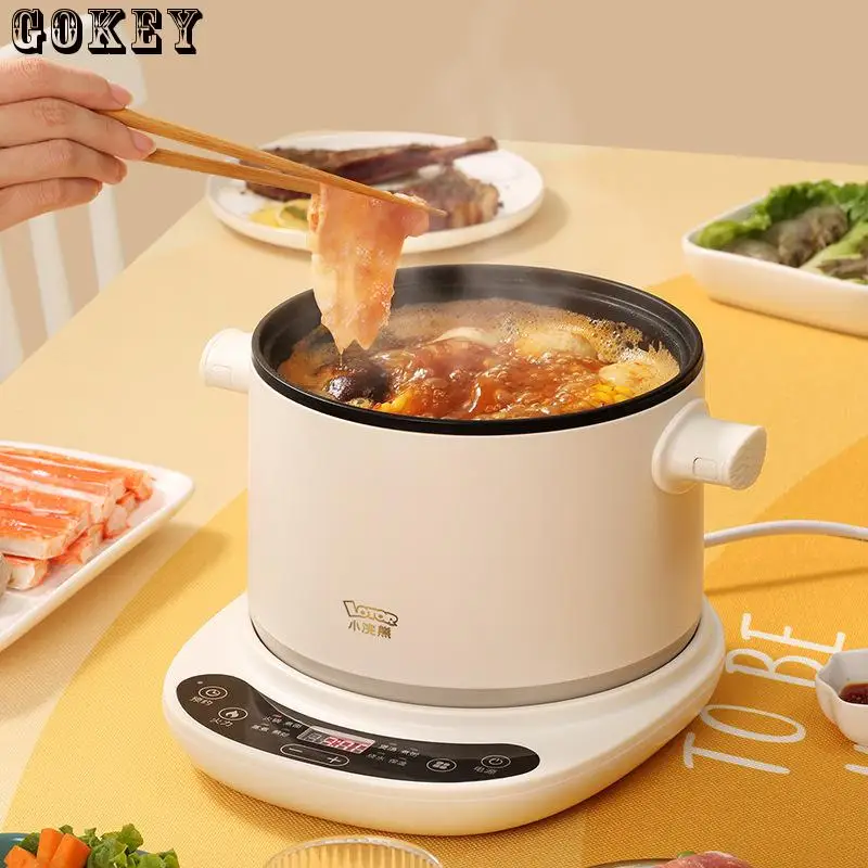 Nồi Cơm Điện Đa Năng Dụng Cụ Nhà Bếp Chậm Nấu Rau Nấu Canh Nấu Các Món Hầm Một Nồi Đa Năng 1.8 L