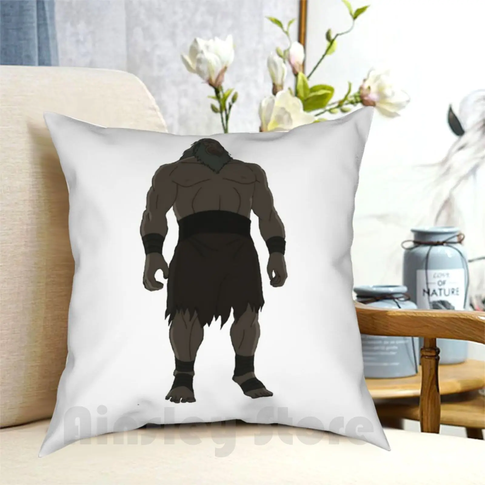 Uncle Iroh Pillow Case Printed Home Soft Throw Pillow Uncle Iroh Iroh Uncle Iroh Iroh General Iroh General Iroh Uncle