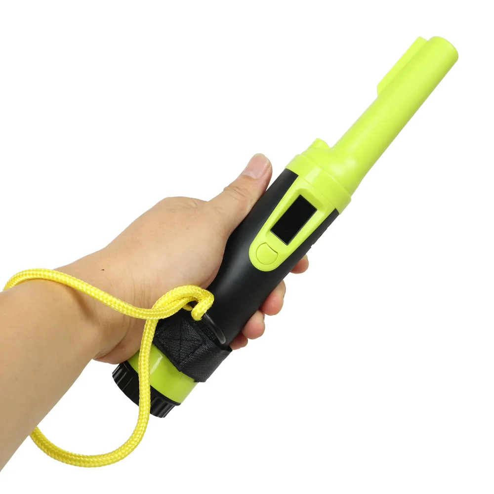 LCD Display Handheld Metal Detector HS-10 High Sensitive Waterproof Pinpointer Three Modes