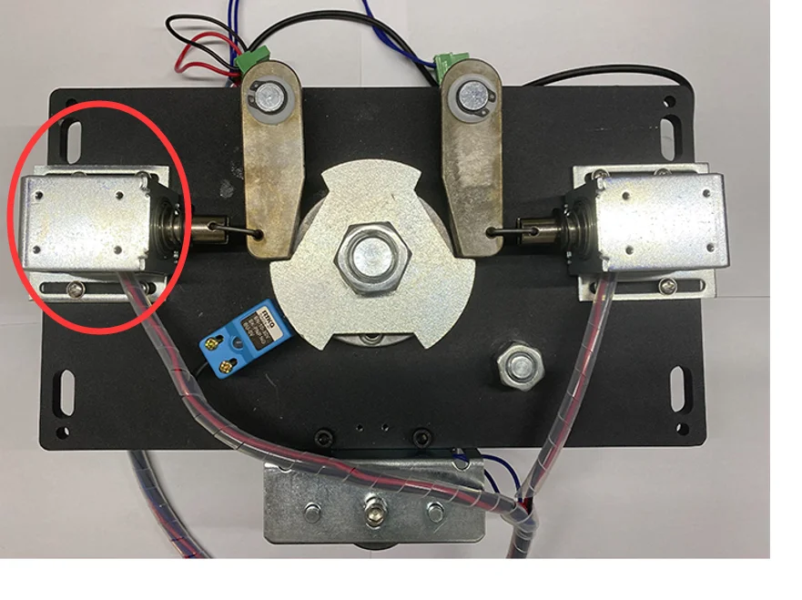 Semi-automatic Turnstile Gate Mechanism Updated Parts Accessories Electromagnet drop Arm electromagnet