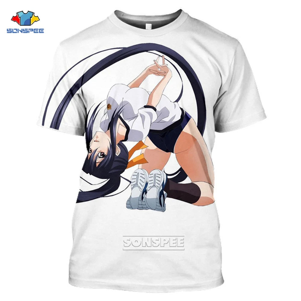 SONSPEE Brand 3d Print Anime High School DxD HERO T-shirt Men Women Cosplay Kawaii Harajuku Tops Funny Shirts T Shirt Homme a1