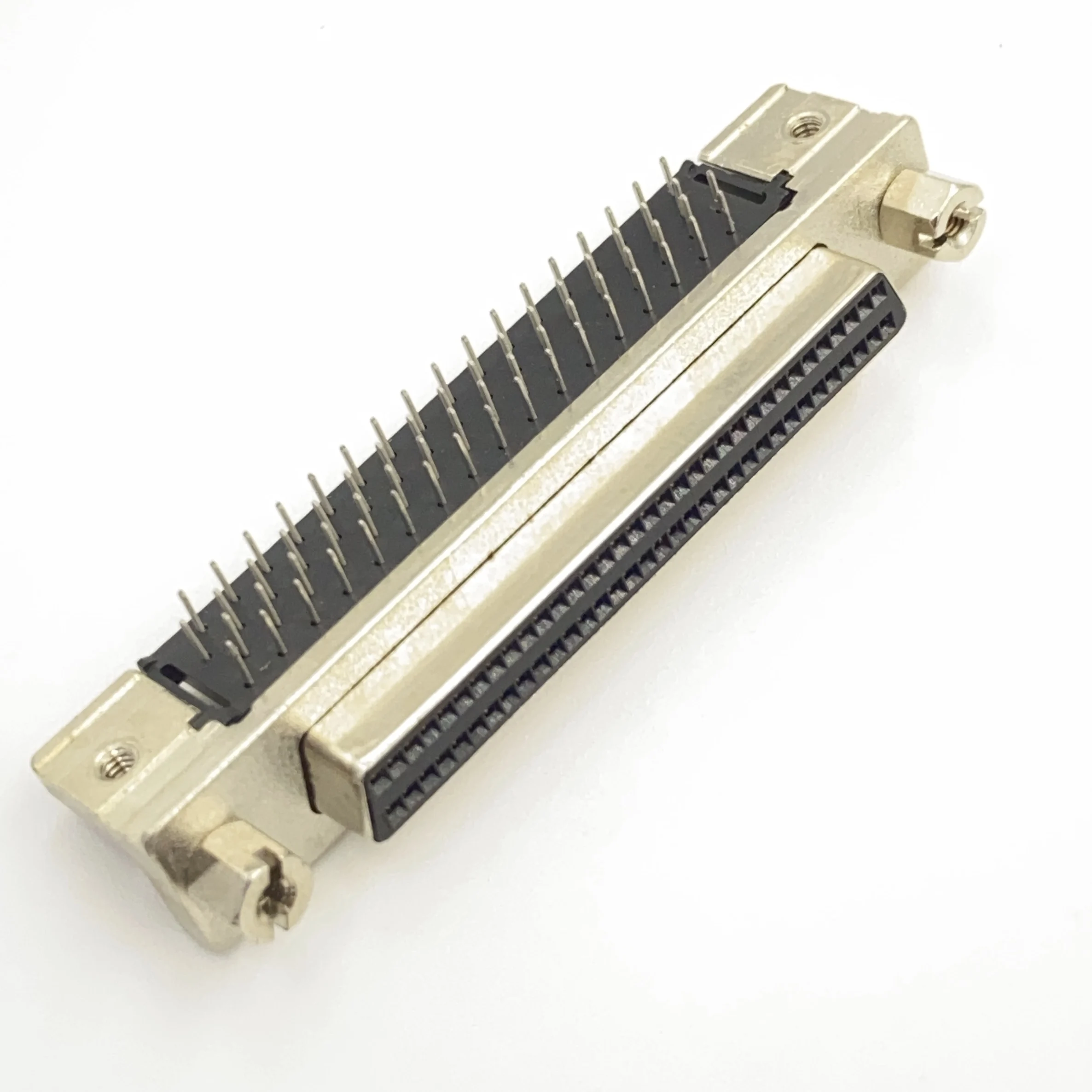 

SCSI AMP HPDB68 Male Female Seat HPDB 68P 68Pin 90 180 Degree Welding Plate Bent Plug PCB Board Card Pin 5749070-7 Connector