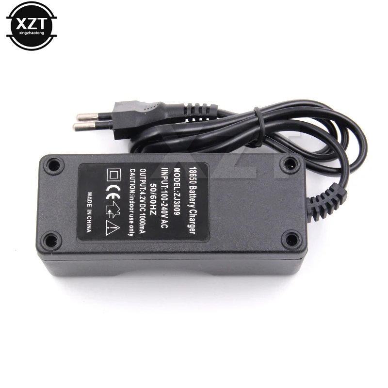 1/2/4 Slots 18650 Charger Li-ion Battery 3.7v/4.2V Wired Charging US/EU Plug With indicator light for 18650 batteries Charger