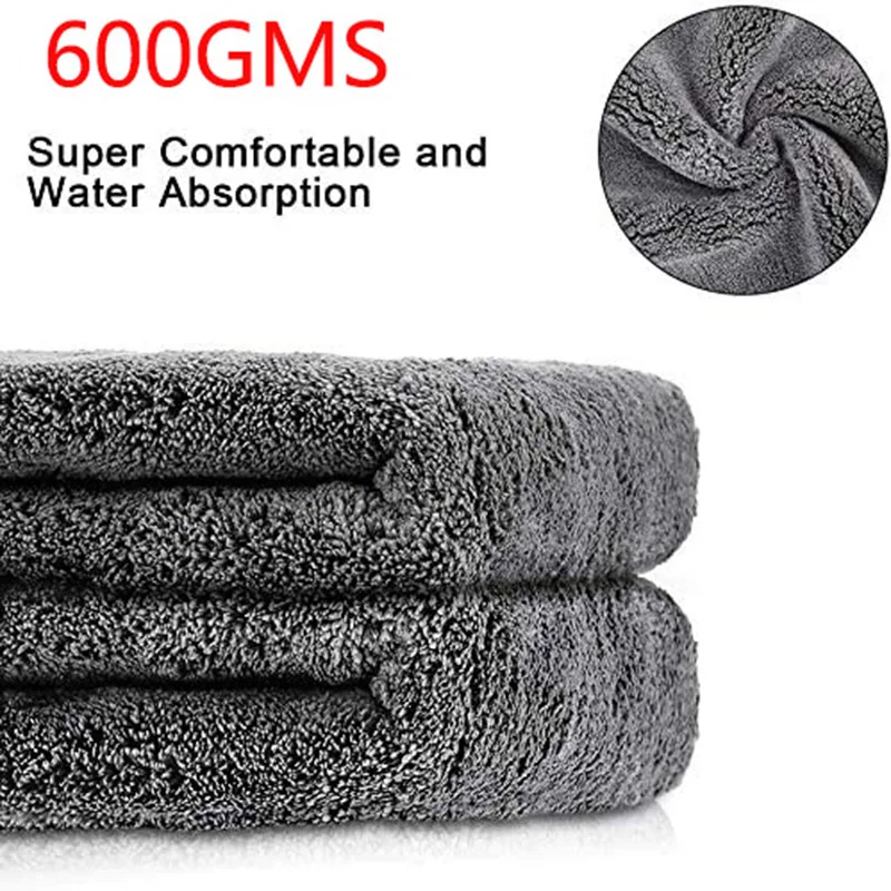 Auto Wash Microfiber Towel Polishing Wash Towels Car Cleaning Drying Cloth Hemming Car Care Detailing Wash Towel For VW Toyota