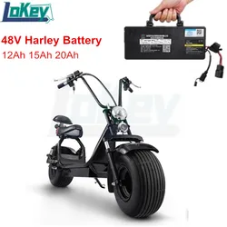 48V 60v 12Ah 15Ah 20Ah lithium li ion battery for fat tire X6 X7 X8 electric scooter electric motorcycle with fast charger