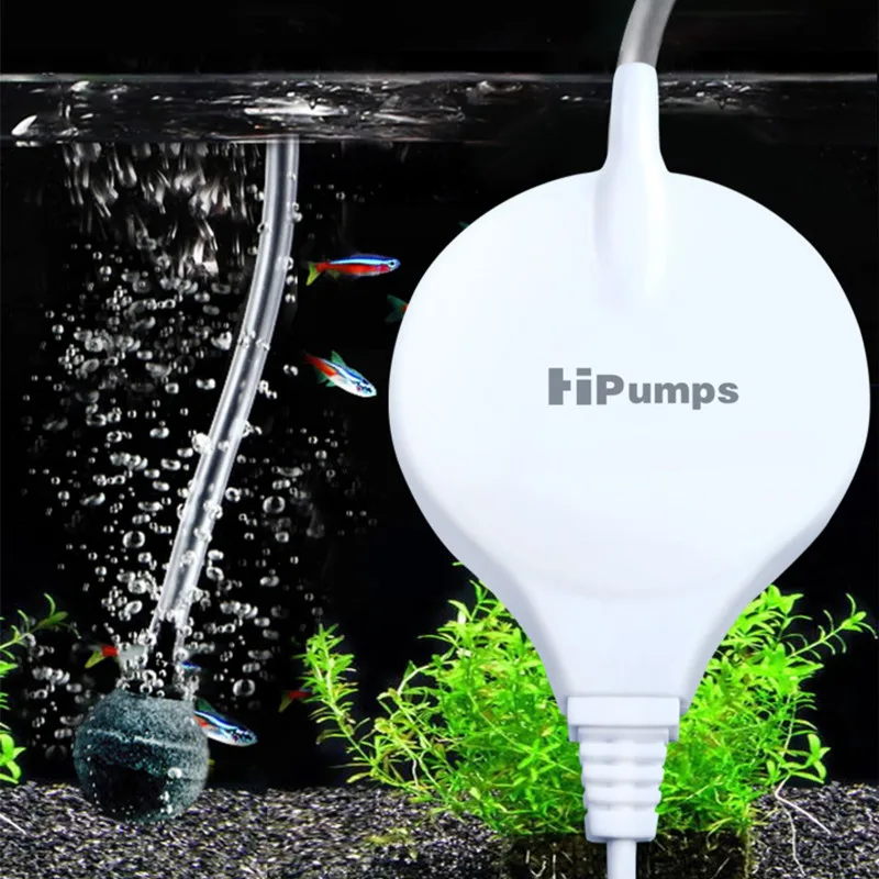 220V Super Silent Mini Aquarium Air Pump Fish Tank Air Oxygen Pump Aerator