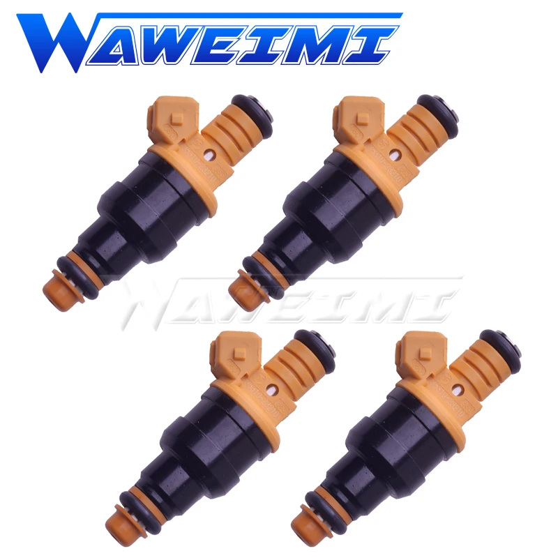 WAWEIMI Brand New 4x Fuel Injector Nozzle 35310-23210 For Hyundai Elantra Tiburon 2.0L L4 1997-2001 3531023210