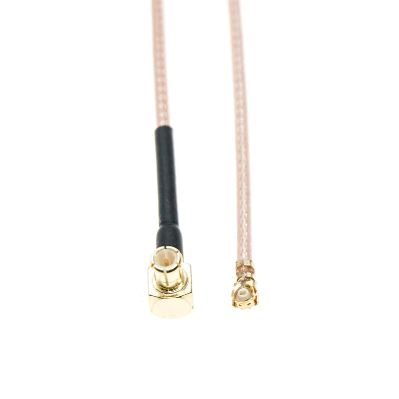 IPX IPEX UFL U.FL to MCX Male Right Angle RA connector jumper RF RG178 Cable Pigtail Coaxial Mini PCI WIFI WLAN