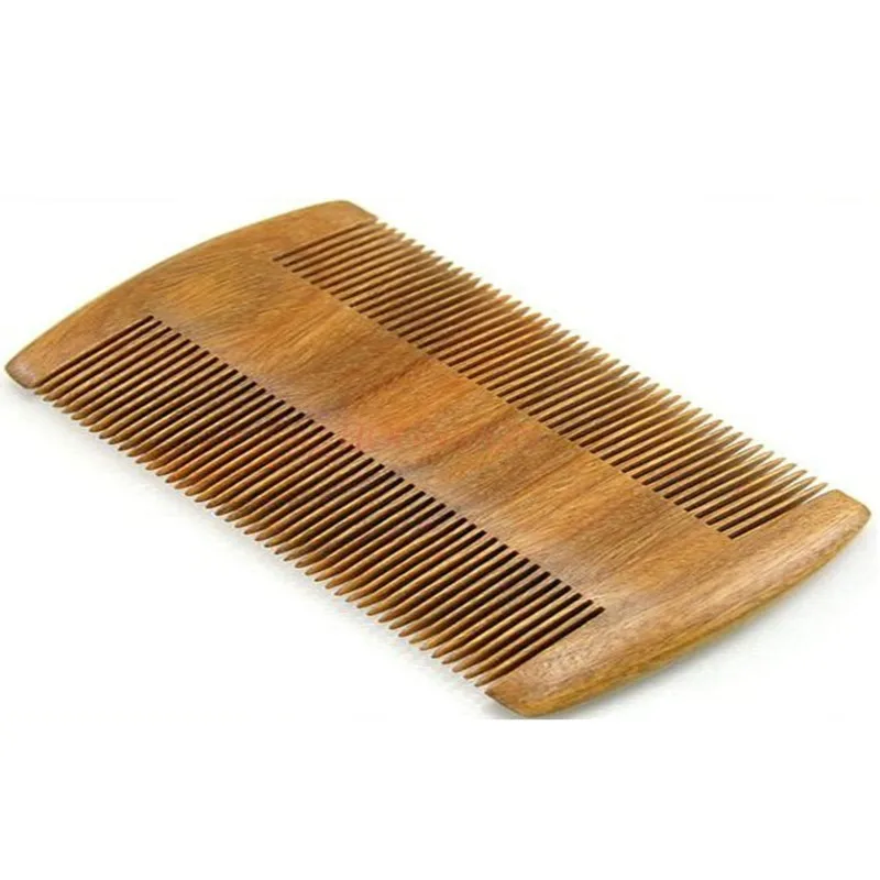 wooden comb dandruff comb Wood Natural Handmade Green Scorpion Scorpions Encrypted Sandalwood Fine Comb Tweezers Hairdressing