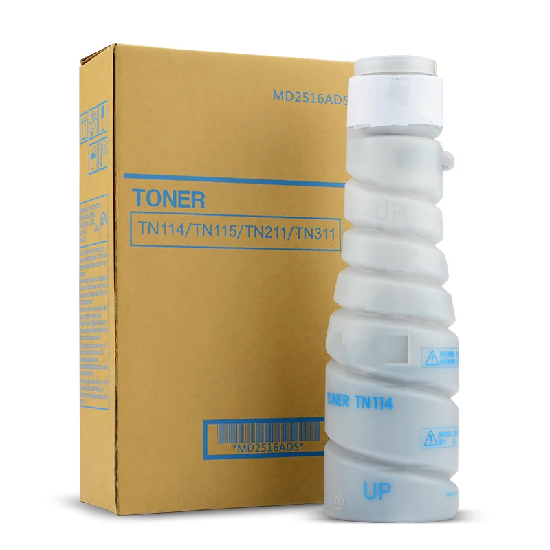 Toner Minolta TN 114 TN114 TN211 TN311 TN115 Replace For Konica Minolta bizhub BH 250 200 222 300 350 282 362 7728 Toner