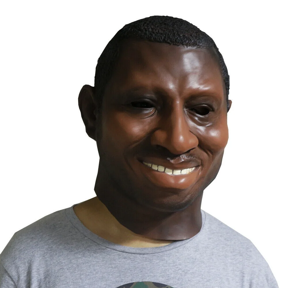 有名なスターウォーズのコスチューム黒いラテックスの頭のマスク大人のサイズの豪華なドレス