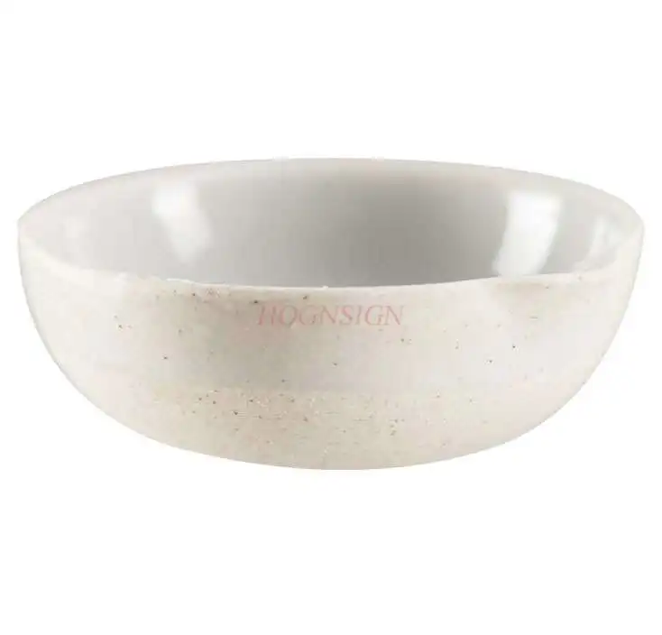 Porcelain Evaporating Dish 60ml Diameter Laboratory Equipment Round Dome Evaporating Dish Ceramic Material