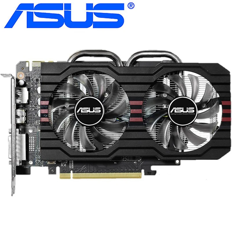 ASUS Graphics Card GTX 760 2GB 256Bit GDDR5 Video Cards for nVIDIA VGA Cards Geforce GTX760 stronger than GTX 750 TI GTX650 Used