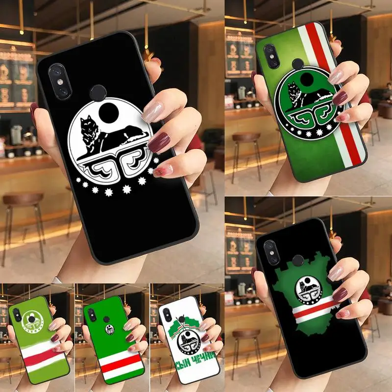 Yinuoda Chechnya flag Customer Phone Case Phone Case For Redmi K20 Note 5 7 7a 6 8 Pro note 8T 9 Xiaomi Mi 8 9 SE