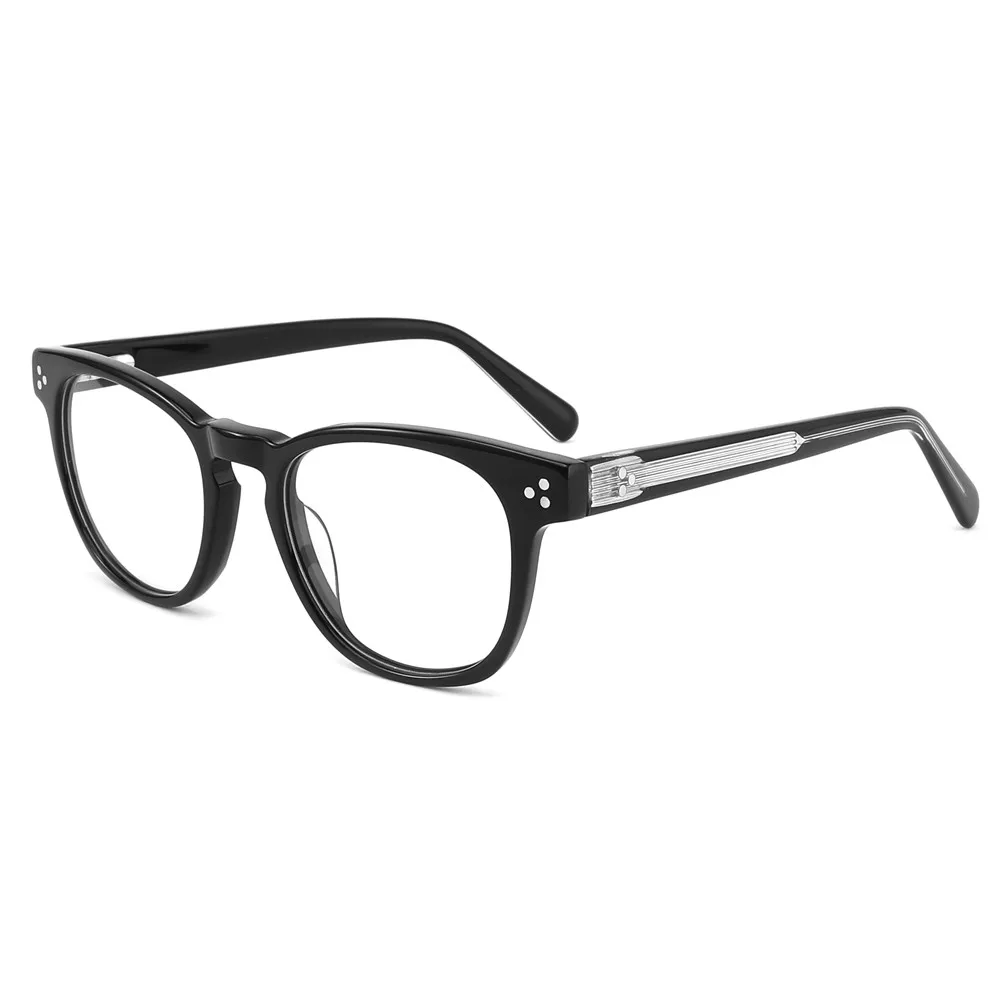 

Retro Acetate Spring Hinges Light Eyeglass Frames Full Rim clear lenses Men Women Unisex