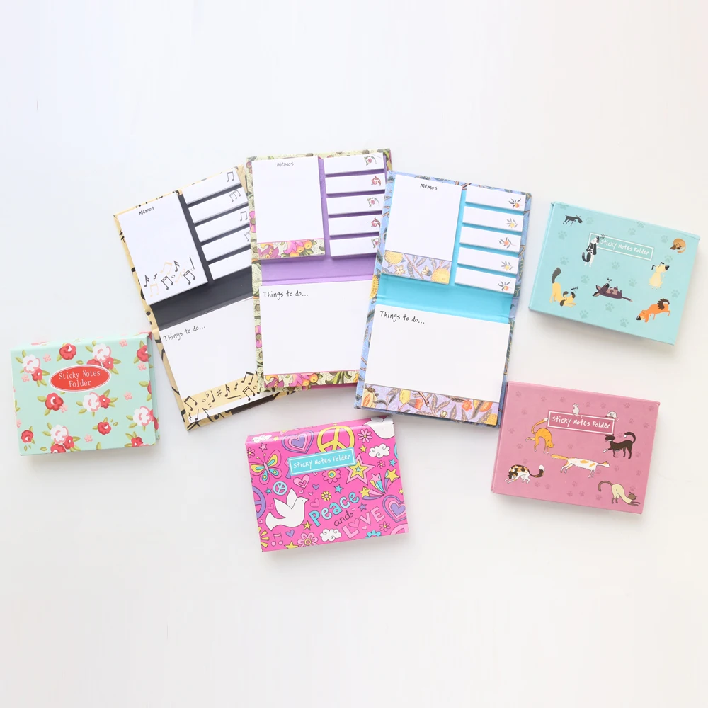 

Domikee cute cartoon school multi memo pad set stationery supplies,candy student sticky index writing notes pad folder,430pcs