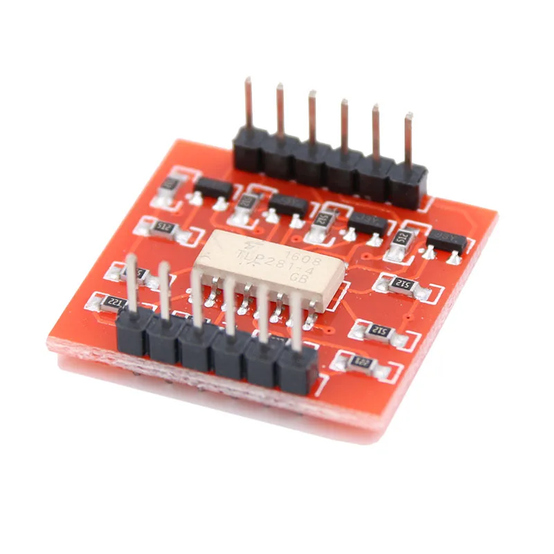 4-Channel Opto-isolator IC Module 4 Channel Optocoupler Isolation Module Expansion Board High And Low Level For Arduino