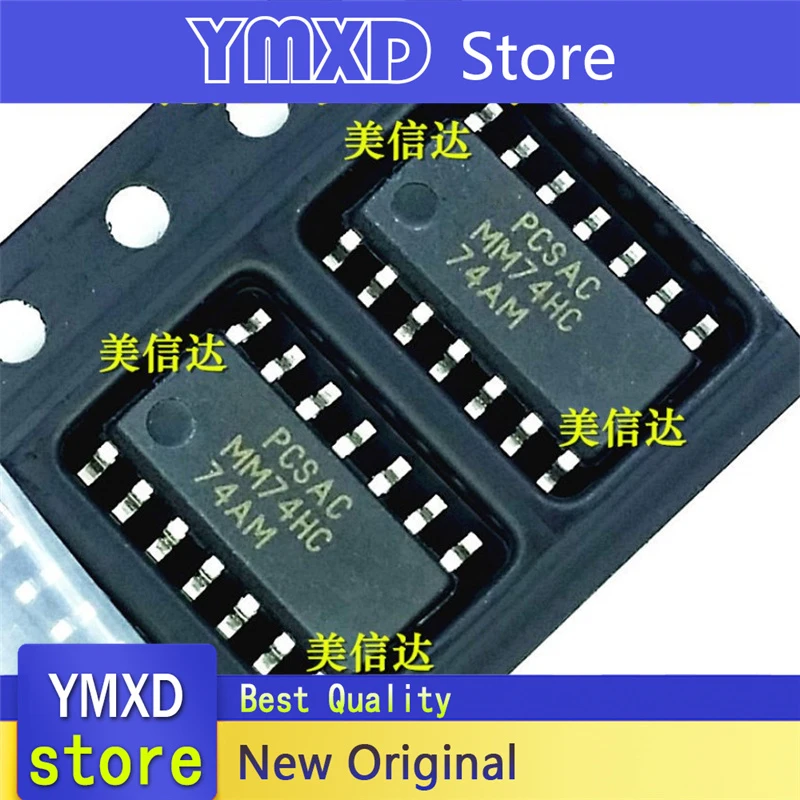 10pcs/lot New Original MM74HC74AM 74HC74 logic chip patch SOP-14 In Stock