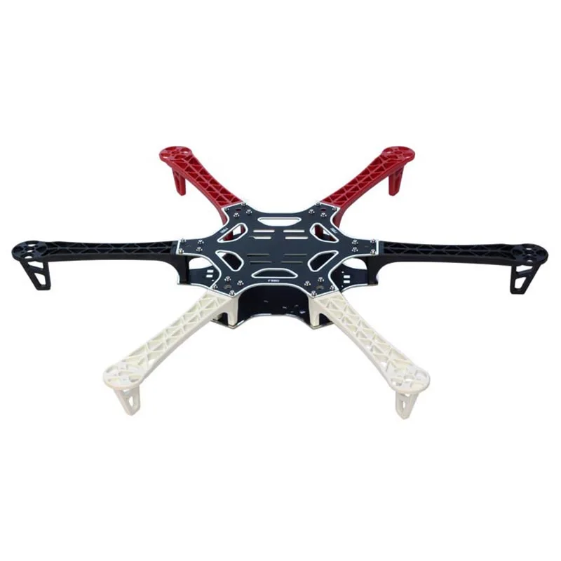 Hexa Frame Arm HexaCopter FPV F550 PCB with Landing Gear Gimbal Protector Battery Plate for Flamewheel F550 HJ550 Quadcopter