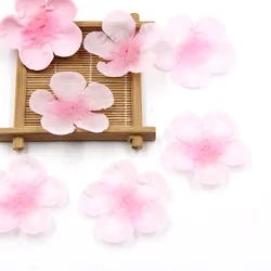 500PCS Romatic Red&Pink Flower Petals Silk Artificial Cherry Blossom Petals Home&Wedding Party Decoration Fake Rose Petals