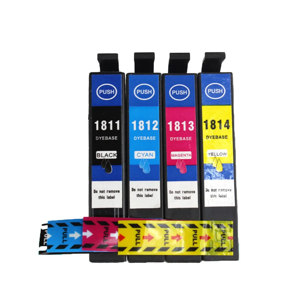 16PK For Epson T1811 Ink Cartridge for Epson XP-215 XP-312 XP-315 XP-412 XP-415 XP-225 XP 322 325 422 425 Printer Cartridges