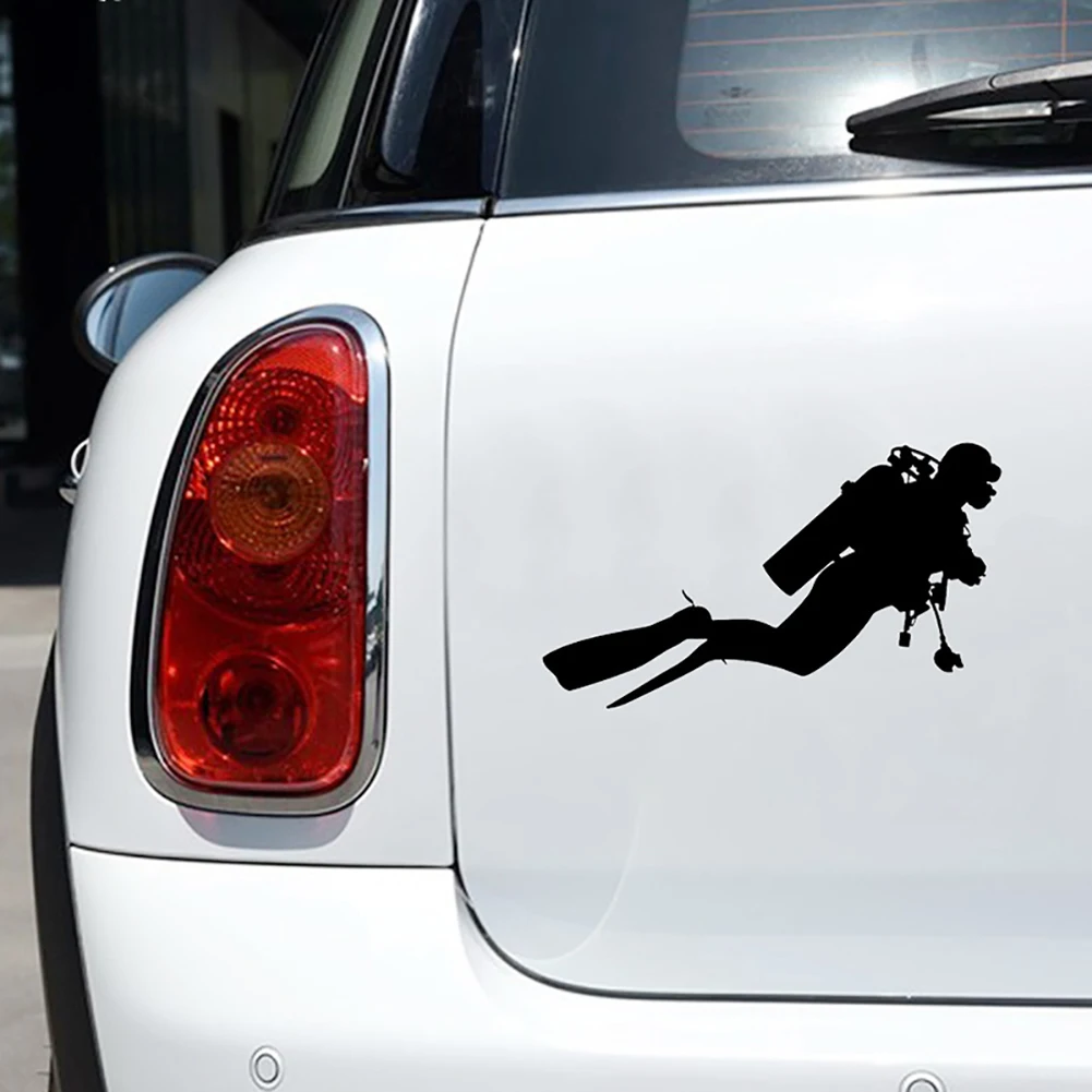 80% HOT SALES！！！Fashion Scubaed Diver Reflective Car Vehicle Body Window Decals Sticker Decor