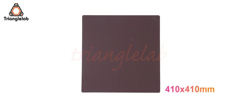 C Trianglelab 410X410mm Magnetische Basis-Erweiterung (Flexible Magnetplatte) mit Strukturierter PEI-Federstahlplatte Kompatibel mit 410MM Druckbett – Detail 13