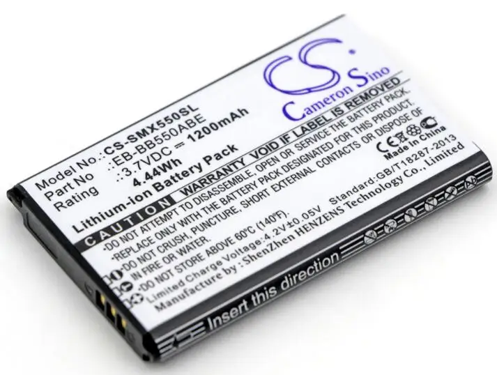 كاميرون سينو 1200mah بطارية لأجهزة سامسونج SM-B550 SM-B550H Xcover 550 EB-BB550ABE المحمول ، بطارية الهاتف الذكي