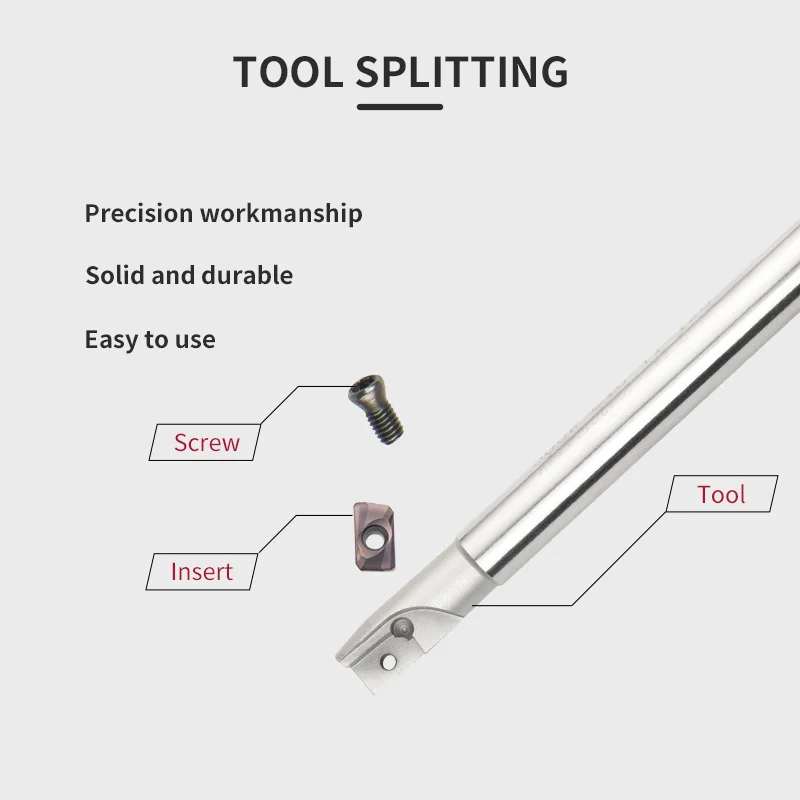 BAP 300R milling cutter Roughing right angle milling CNC boring bar for APMT1135 milling blade Machining handle Milling Tool bar