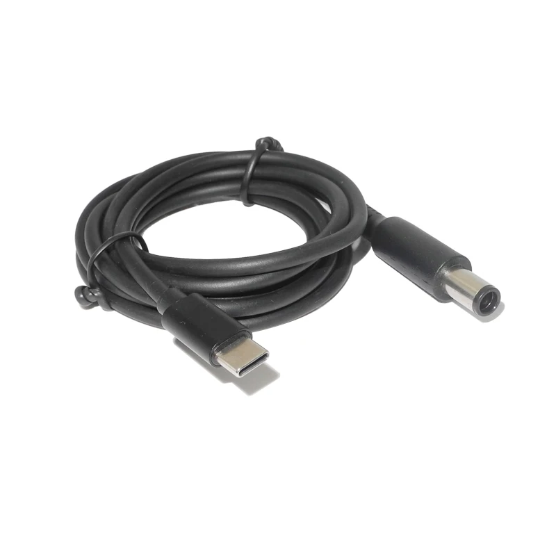 USB Type C Power Adapter Converter to 7.4*5.0mm Dc Plug Connector PD Emulator Trigger Charging Cable Cord for Dell Laptop